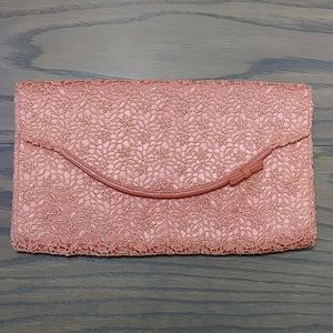 Banana Republic Coral Crochet Clutch Spring 2005